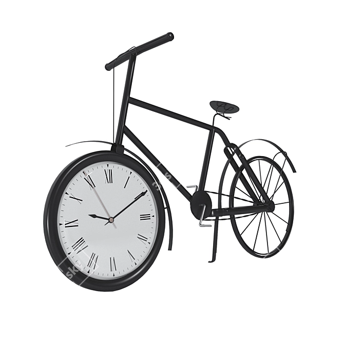  Futuristic TimeBicycle 26.1K Poly 3D model image 2