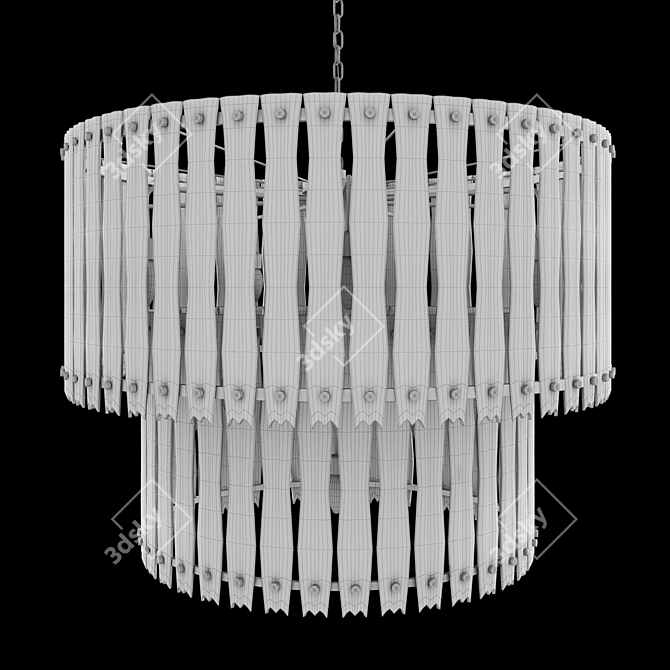 Sleek 2016 Light Fixture 3D model image 3