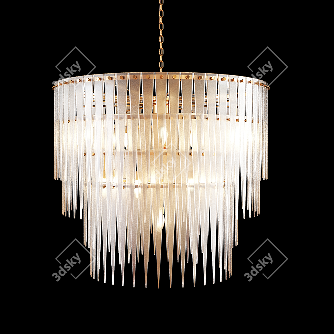 Sleek 2016 Light Fixture 3D model image 5