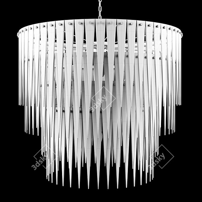 Sleek 2016 Light Fixture 3D model image 6