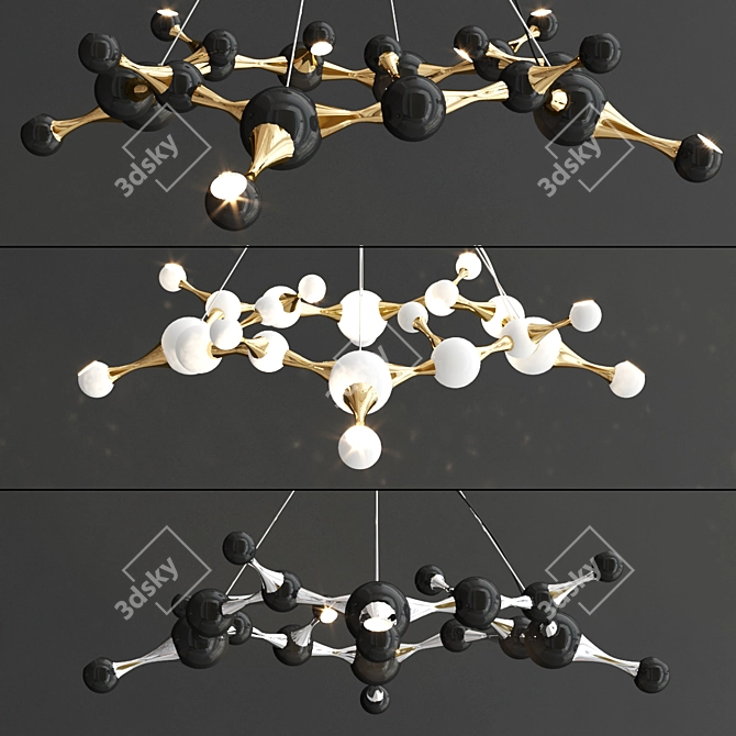 Delightfull Atomic Round Suspension 3D model image 1