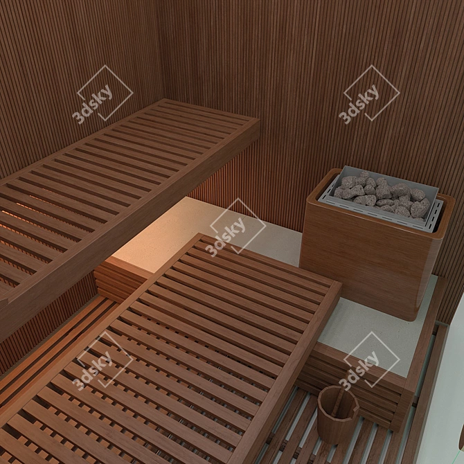 Effegibi BodyLove S: Luxurious Shower Experience 3D model image 3