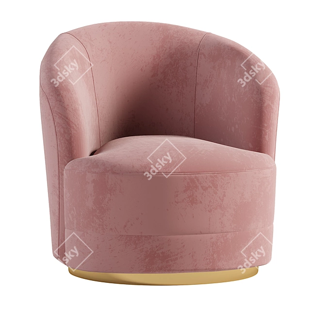 Modern Millie Chair: Sleek Design for Contemporary Spaces 3D model image 3
