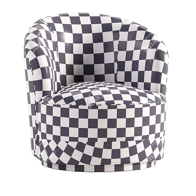 Modern Millie Chair: Sleek Design for Contemporary Spaces 3D model image 4