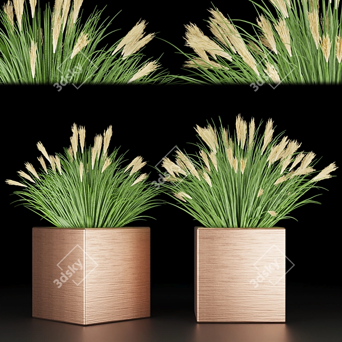 Elegant Plant Collection Vol. 121 3D model image 1