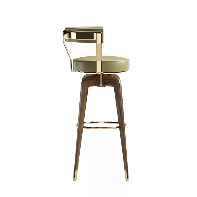 Sleek Bar Chair GILMORE 3D model image 3