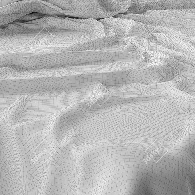 Ultimate Seamless 4K Fabric 3D model image 2