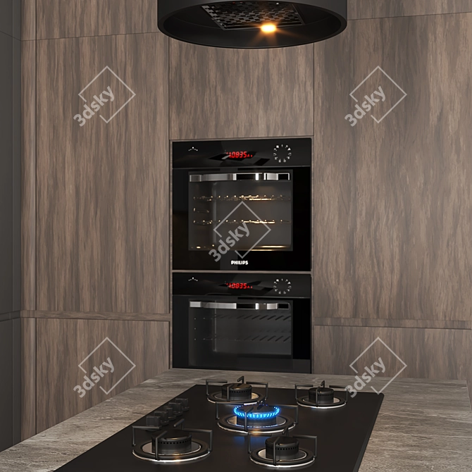 Modern Kitchen04 | 2015 Version | Vray+Corona Render | 3Ds Max 2015 3D model image 4