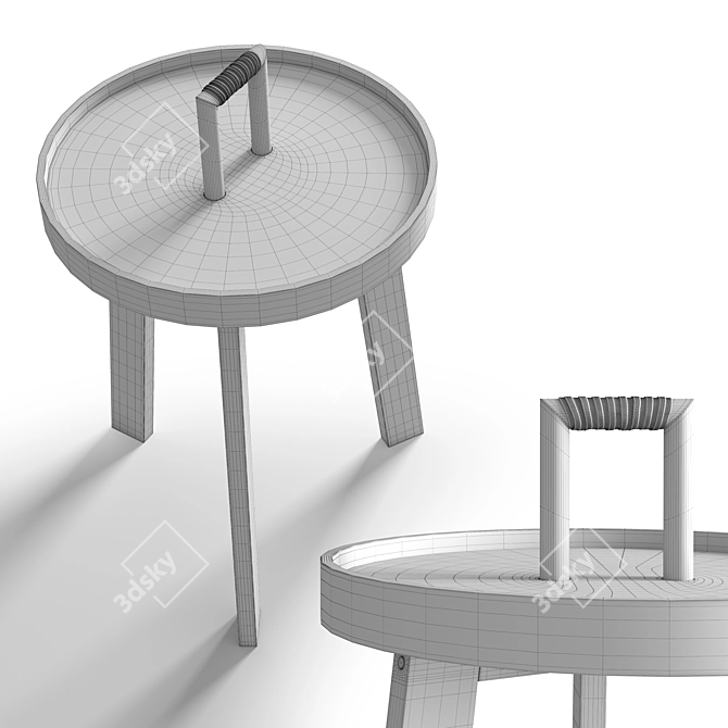 AM.PM Nalaha Coffee Table: Sleek and Portable 3D model image 10