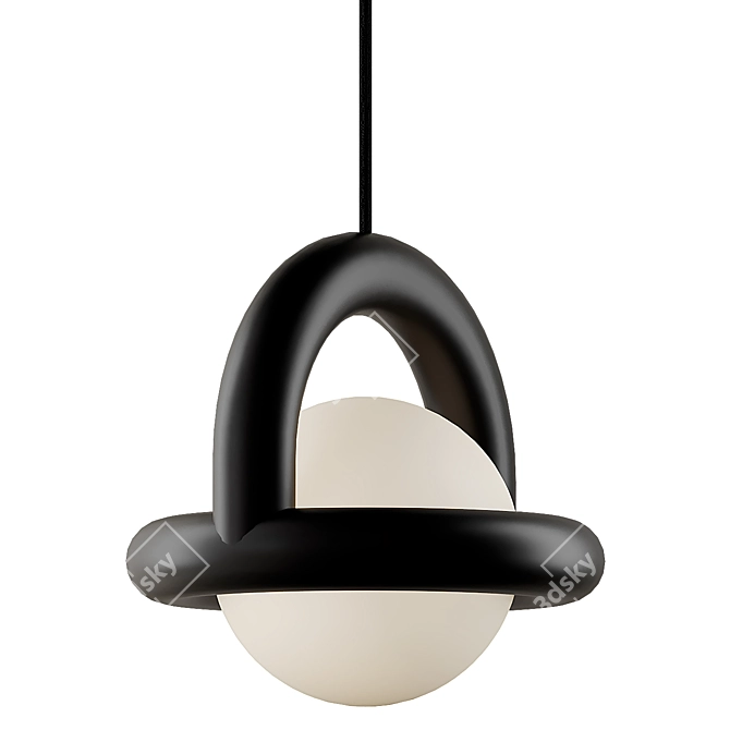 Dazzling Balloon Pendant Lights 3D model image 2