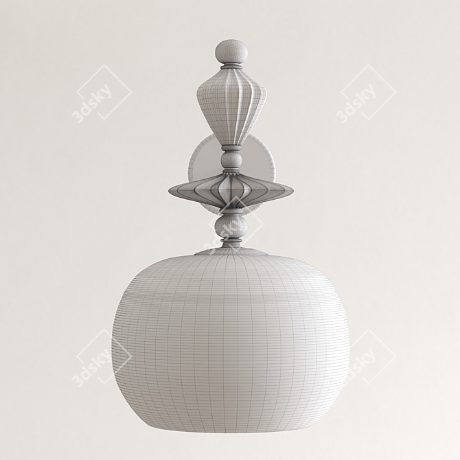 Modern Odeon Light Bizet Wall Sconce 3D model image 3