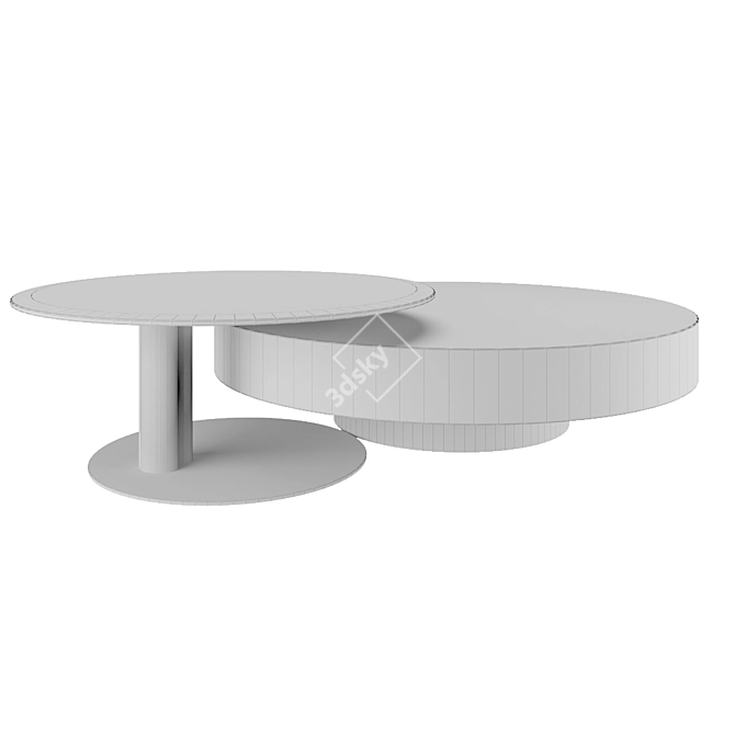 Arena Bond Coffee Table 3D model image 2