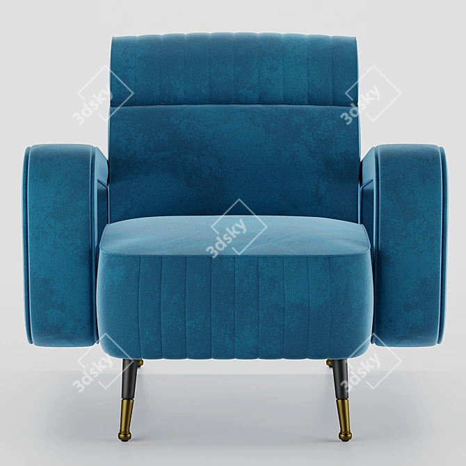 Vical Sladki Lounge Chair 3D model image 5