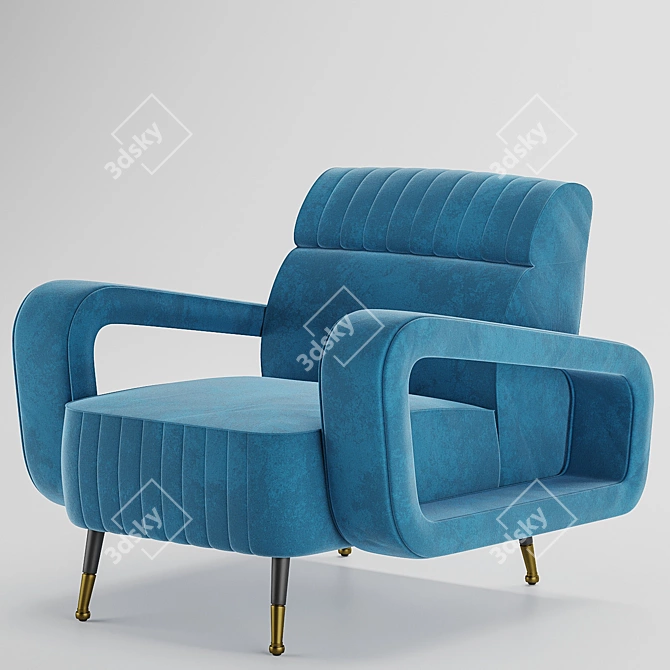 Vical Sladki Lounge Chair 3D model image 7