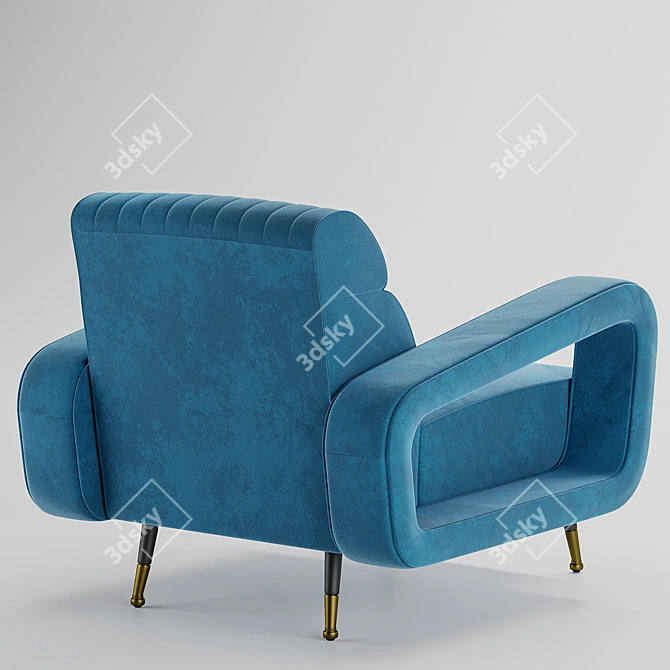 Vical Sladki Lounge Chair 3D model image 8