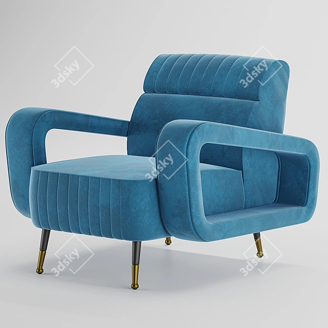 Vical Sladki Lounge Chair 3D model image 14