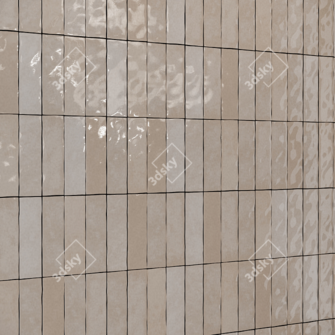 Unique Title: Equipe Artisan Spanish Wall Tiles 3D model image 5