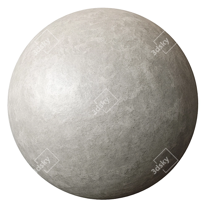 Seamless Plaster Textures 3D model image 4