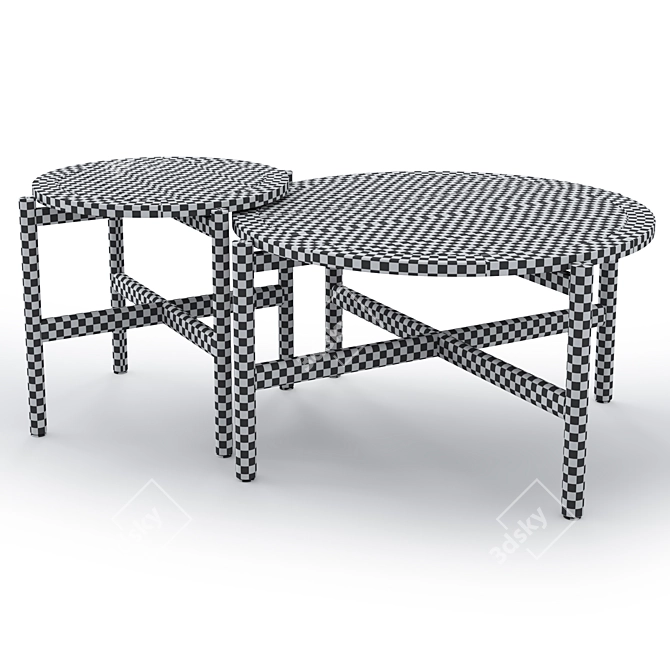 Slettvoll Amy Coffee Table: Elegant and Versatile 3D model image 2