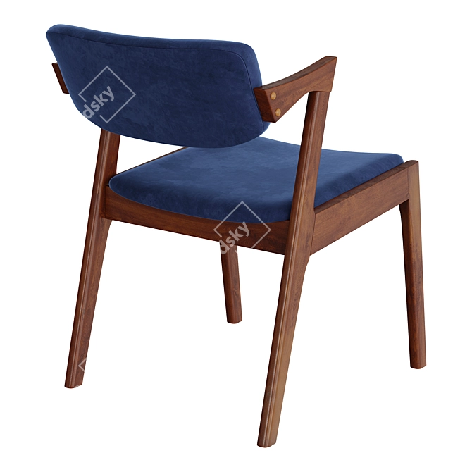 Kai Deephouse Chair: Sophisticated Style, Comfort, and Durability 3D model image 2