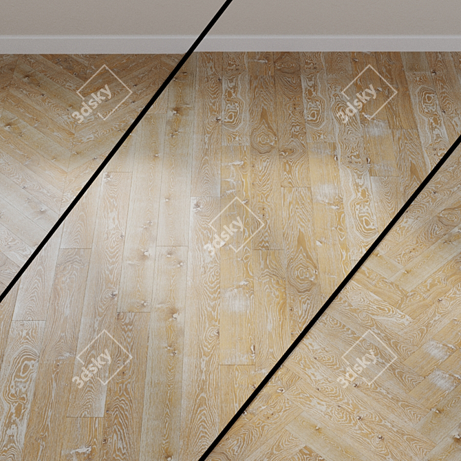 HARO Parquet 4000 Oak Atelier Retro 3D 3D model image 1