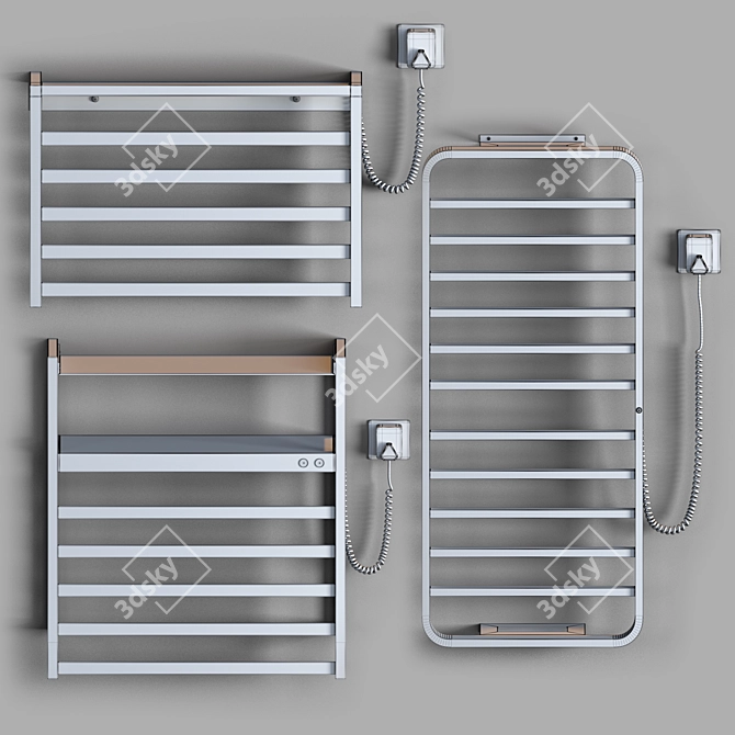 Microfaset GTR Towel Dryer 3D model image 2