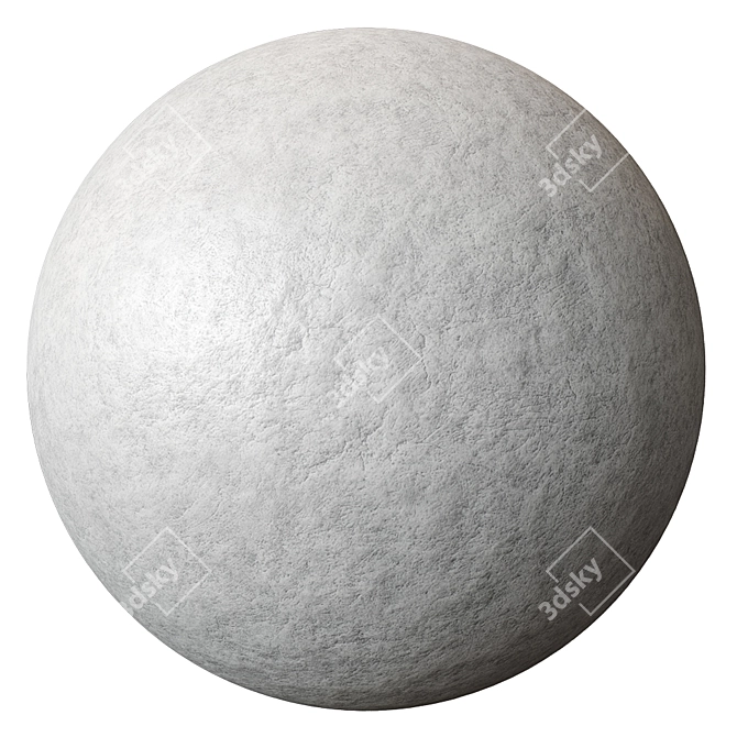 Decorative Plaster #108 - Seamless Textures & Material 3D model image 3