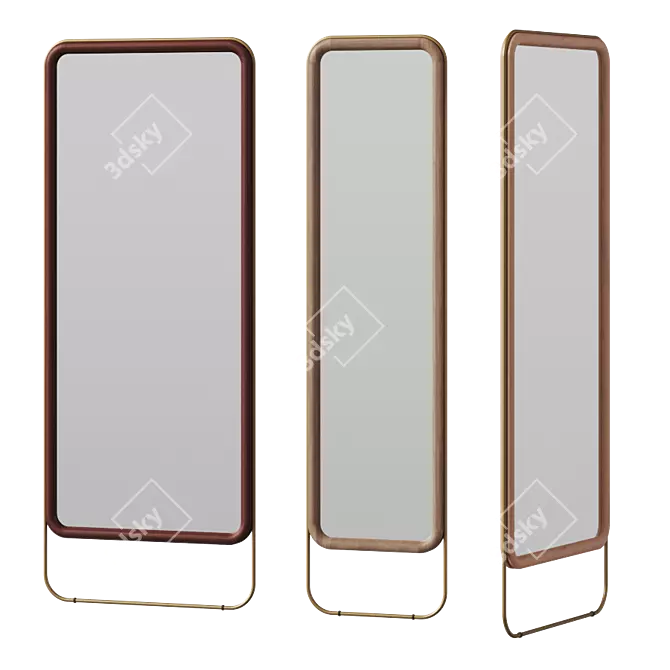 Utility Mirror by Neri & Hu Design

Title: Elegant Utility Mirror Collection 3D model image 1