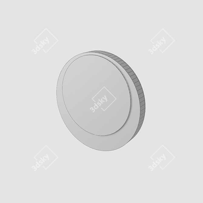 Recessed LED Stair Light - Radiant Glow 3D model image 3