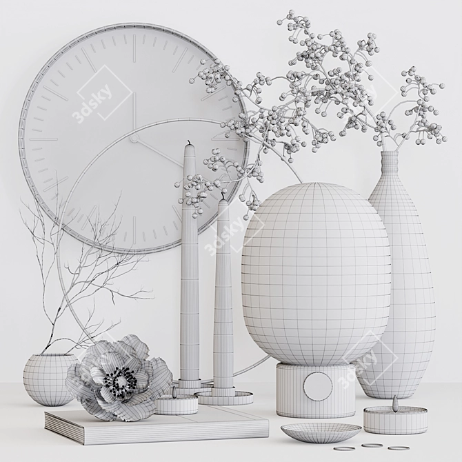 Versatile Decor Collection 3D model image 4