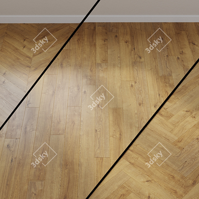 HARO TRITTY 100 Laminate Flooring 3D model image 1