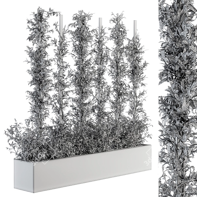 Outdoor Vertical Garden Frame: Fitowall 20 3D model image 5