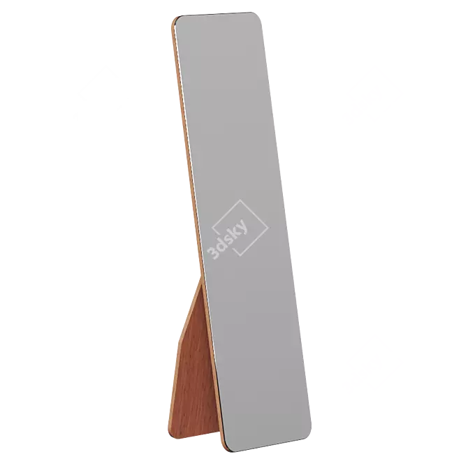  DIZY Modern Floor Mirror  3D model image 3