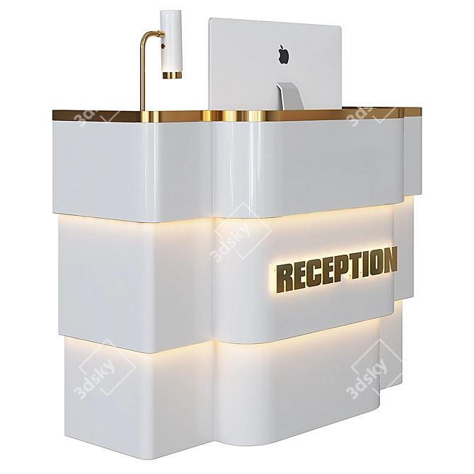 Optimized High Detail Reception 3D model image 3