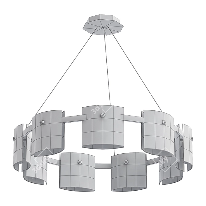 Elegant Design Lamps: JANICE 3D model image 2