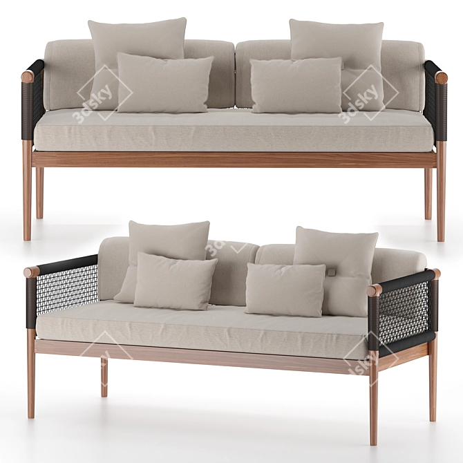 Atmosphere Outdoor Sofa 3D model image 1