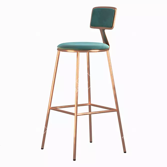 Nona Lorena Bar Stool 3D model image 1