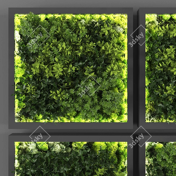 Elevated Greenery: 140 Verdant Layers 3D model image 2