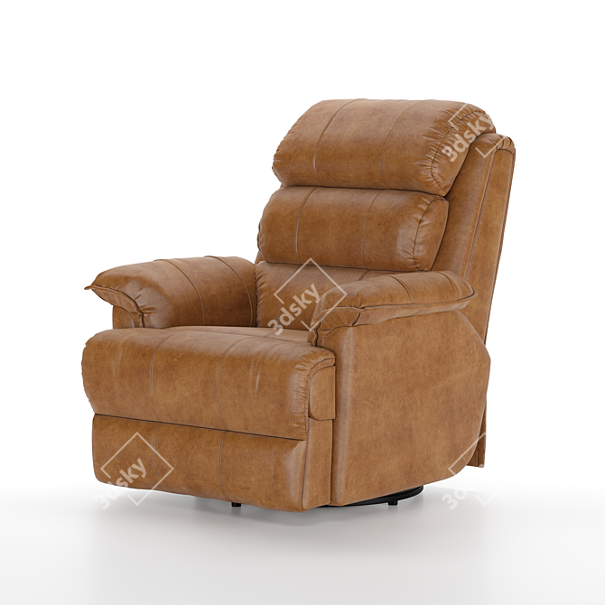 Modern Comfort Recliner Sofa 3D model image 2