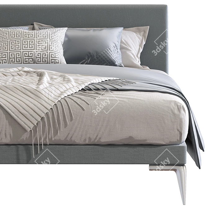 Luxury Dream Bed 3D model image 3