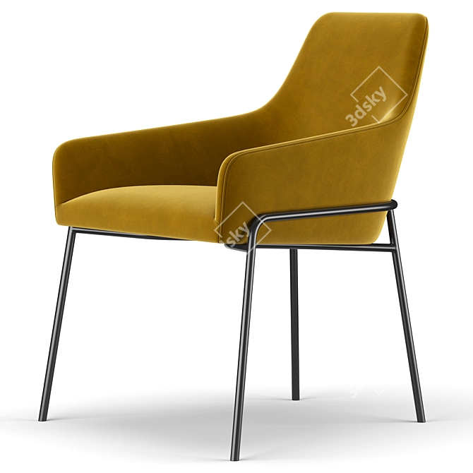 Energetic Seat: The Jolly Chair 3D model image 4