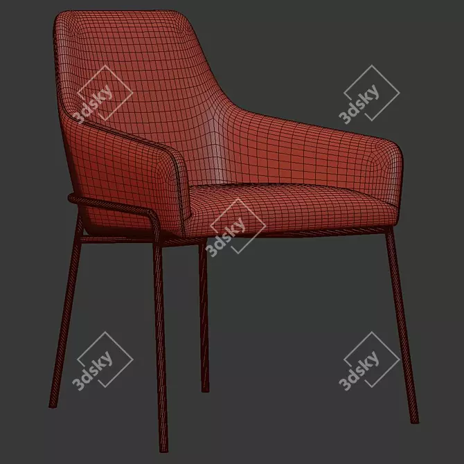 Energetic Seat: The Jolly Chair 3D model image 5