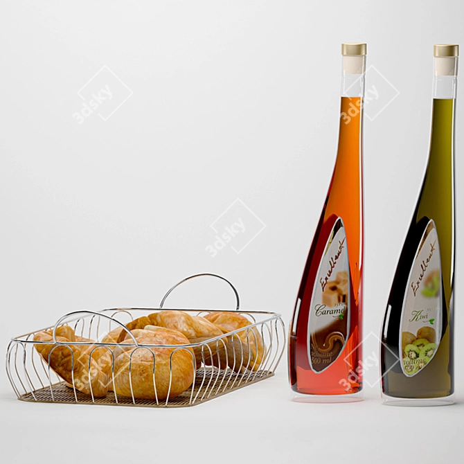 Innovative V-Ray 5 Bottle 3D model image 1