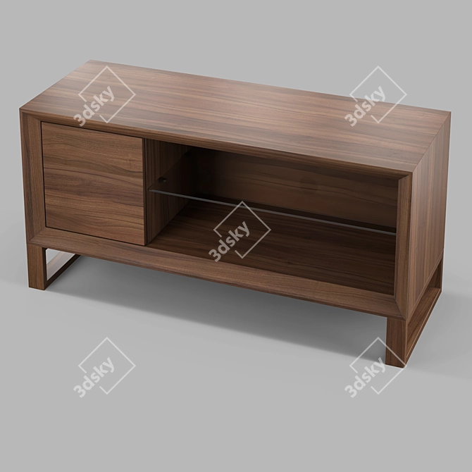 MOD Interiors ZARAGOZA TV Stand 3D model image 2