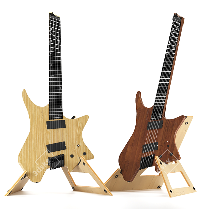 Unleash Your Shredding Potential: Strandberg Guitars 3D model image 2