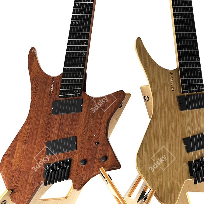 Unleash Your Shredding Potential: Strandberg Guitars 3D model image 6