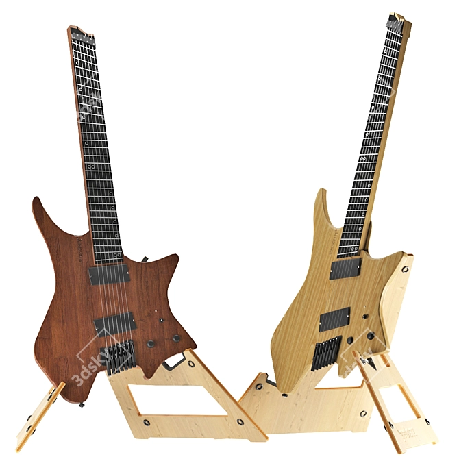 Unleash Your Shredding Potential: Strandberg Guitars 3D model image 12