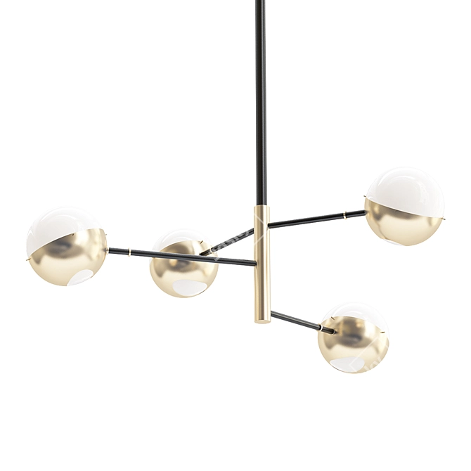 Modern-Minimalist Ceiling Lamp 3D model image 1