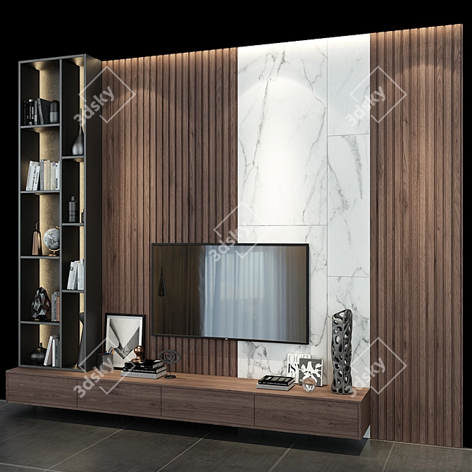 Modern Cabinet Furniture 3D model image 3