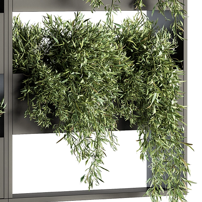 Wall-mounted Plant Box 07 3D model image 2